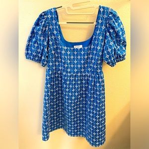 Rhode for Target eyelet mini dress
